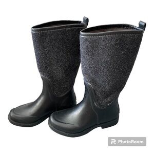 UGG Reignfall Wool & Rubber Rainboots Size 7